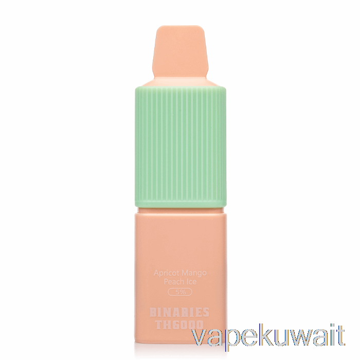 Horizon Binaries TH6000 مجموعة جرابات الـ Vape المثلجة بالمشمش والمانجو والخوخ